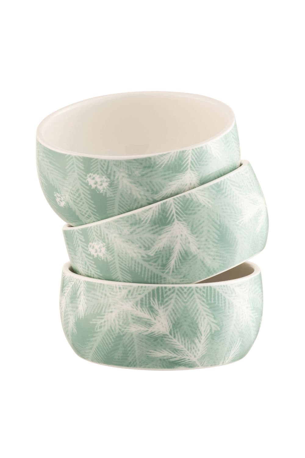 Winter Spruce Snack Bowl Set