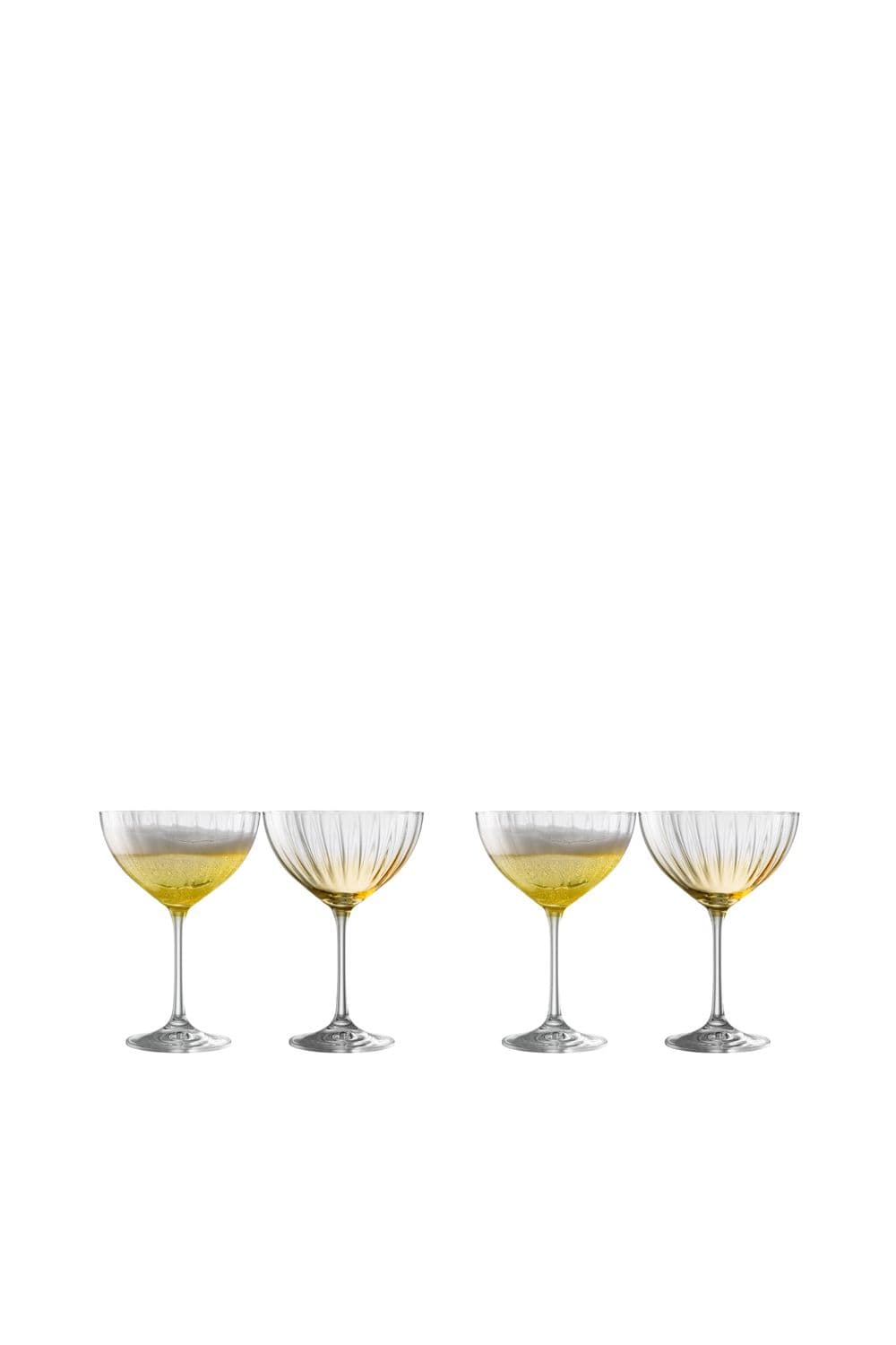 Erne Amber Cocktail Champagne Set 4