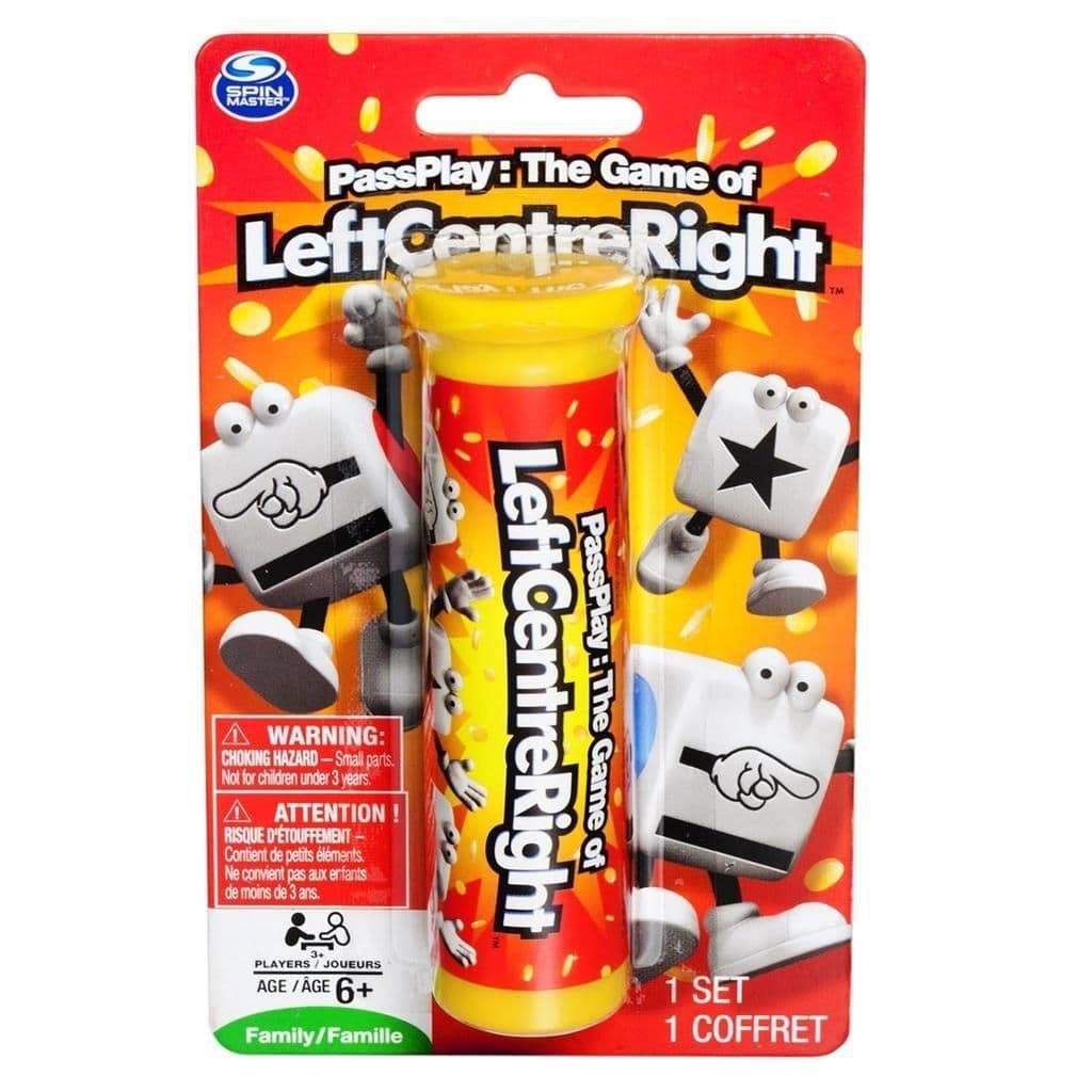 PassPlay: Left Centre Right LCR Dice Game