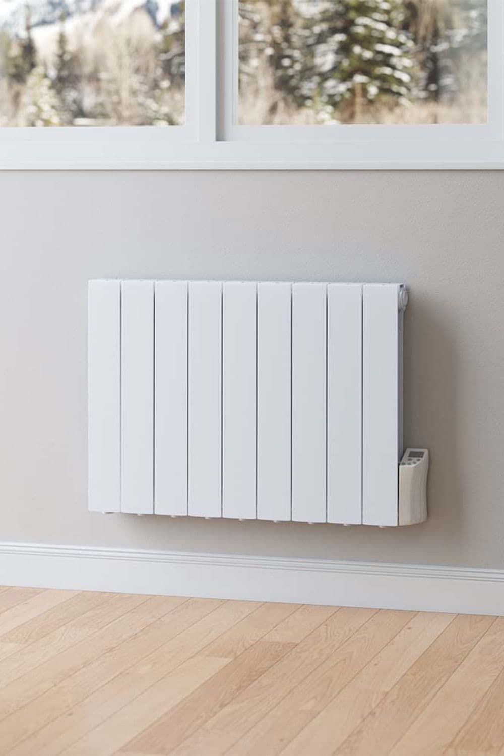 1500W Electric Oil Filled Radiator Space Heater with LED Screen