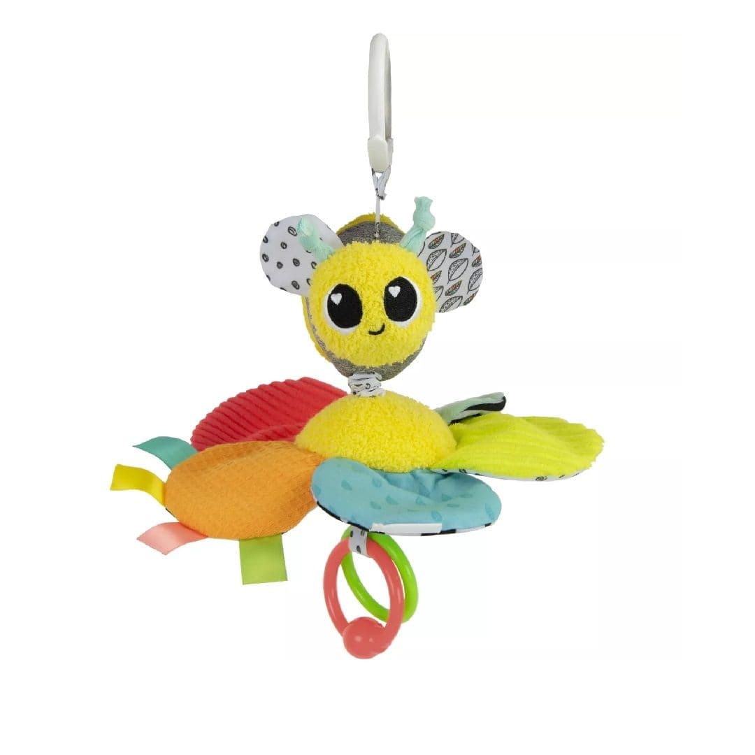 Buzzy Bee Clip Go Pram Toy