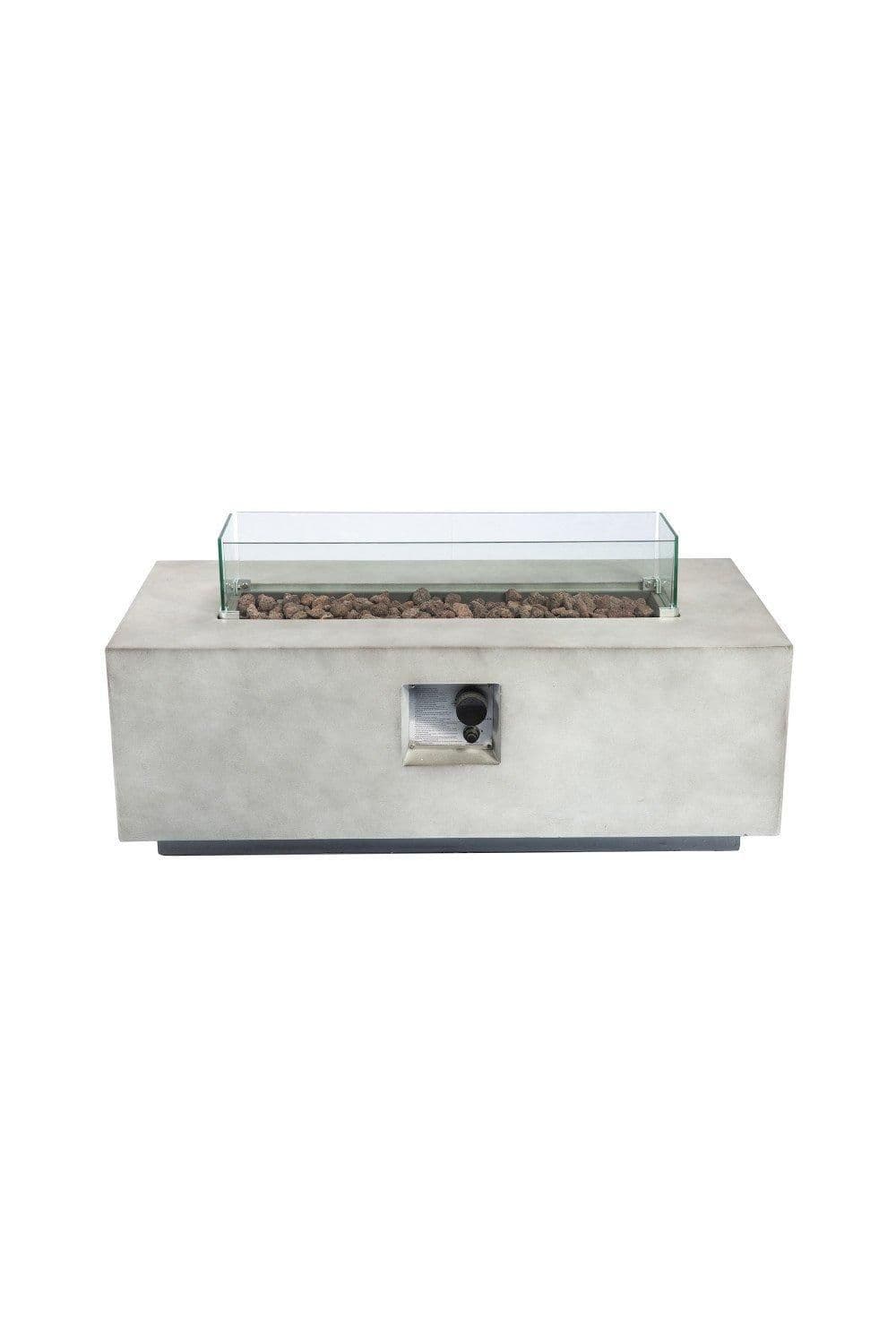 Outdoor Garden X Large Propane Gas Fire Pit Table Burner