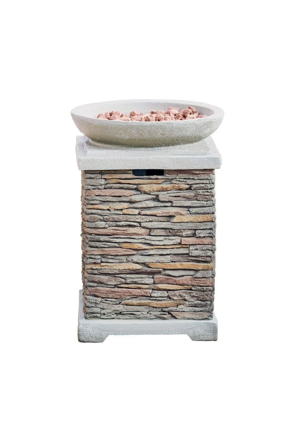 Outdoor Garden Propane Gas Fire Pit Burner Smokeless Firepit