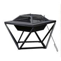 Garden Large Wood Burning Fire Pit Outdoor Furniture Chimenea