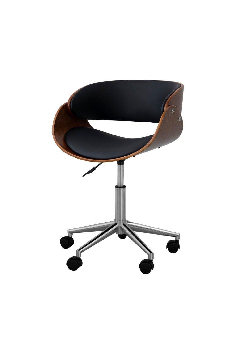 Valeria Padded Office Chair Swivel Curved Desk Chair