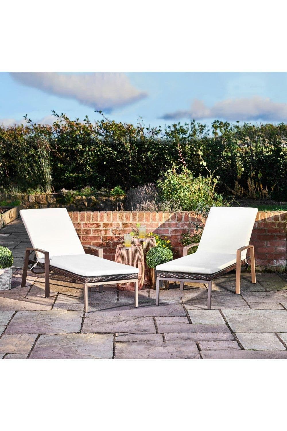 Garden Patio Furniture Sun Loungers