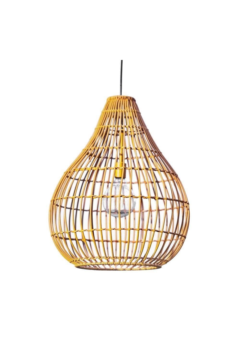 Outdoor Garden Decor Woven Hanging Solar Powered Light