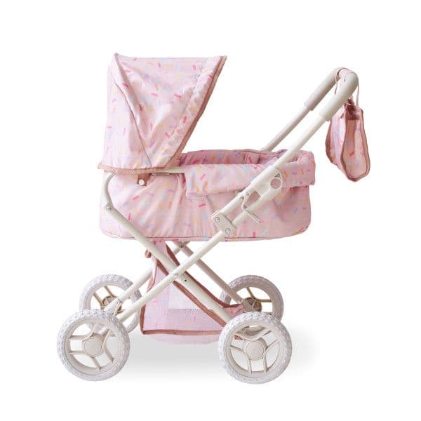 Classic Doll Stroller Bassinet Canopy & Bag
