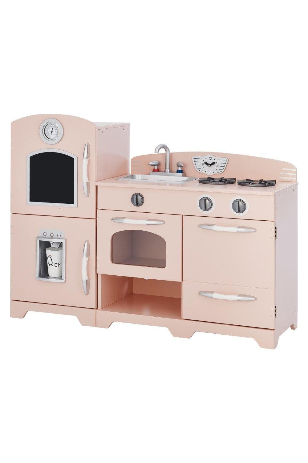 Wooden Toy Kitchen Fridge Play Kitchen
