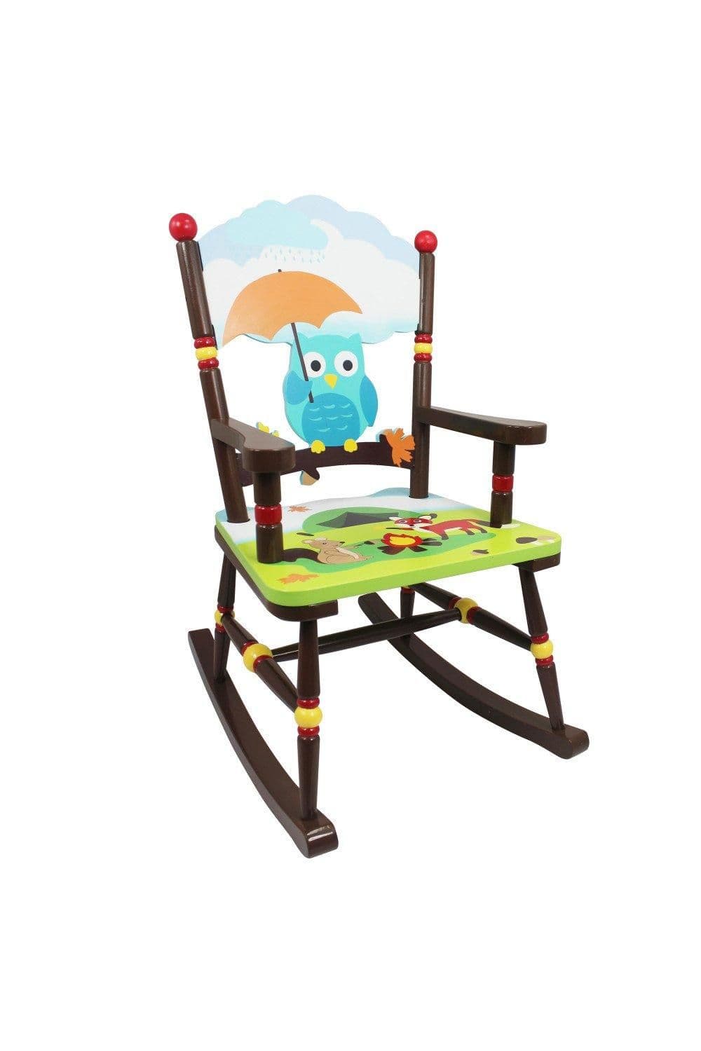 Fantasy Fields Enchanted Woodland Wooden Rocking Chair