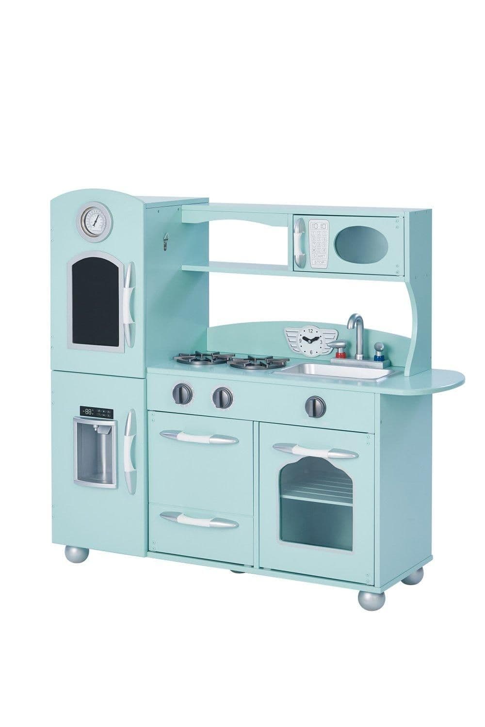 Wooden Toy Kitchen Fridge Freezer Oven
