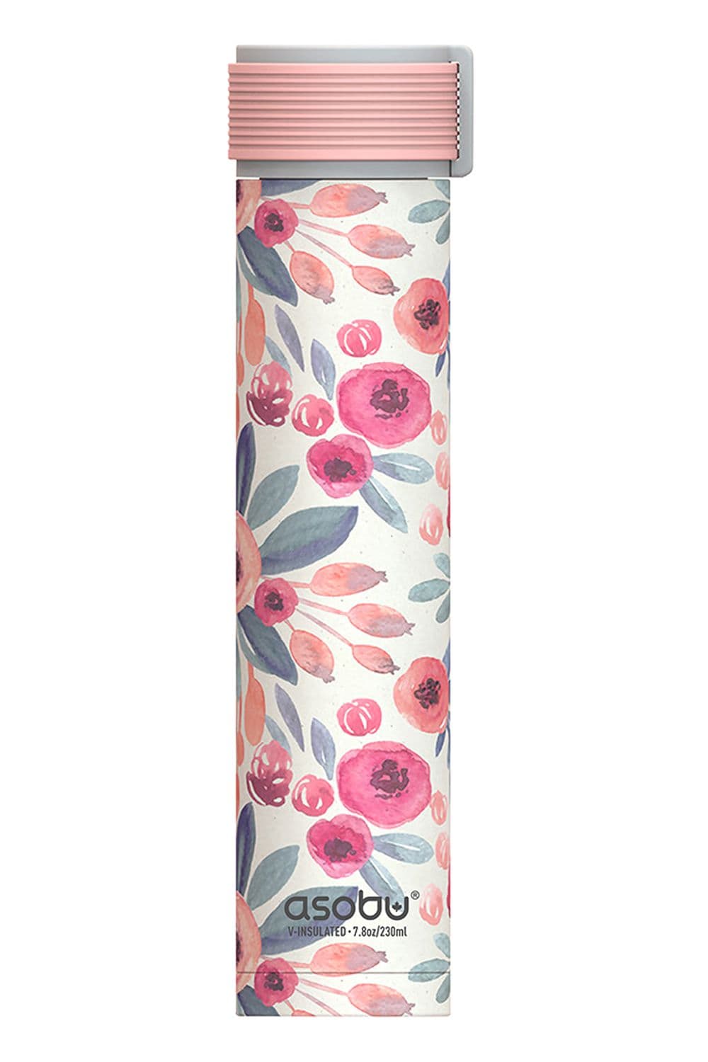 Skinny Mini Ultimate Flask Floral