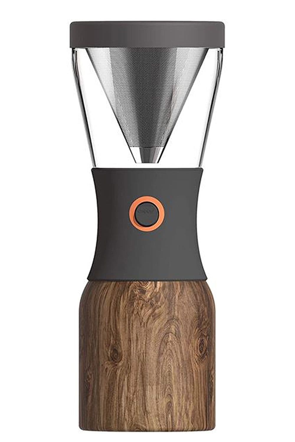 Portable Cold Brew Coffee Maker 1 Litre Wood