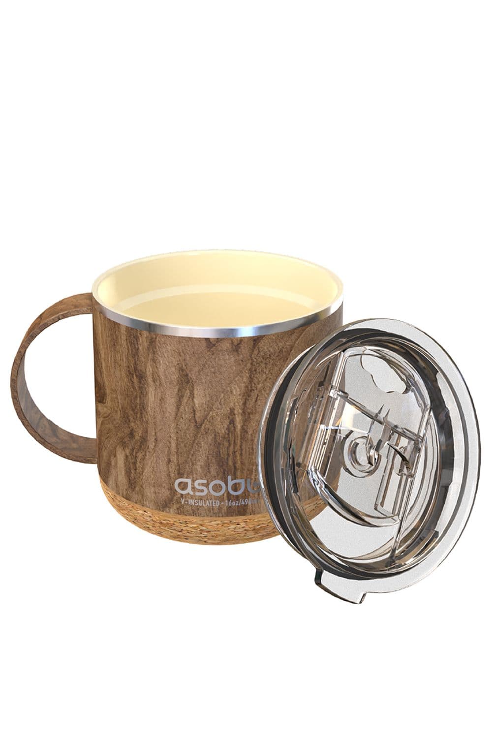 Infinite Double Wall Vacuum Insulated Mug Wood