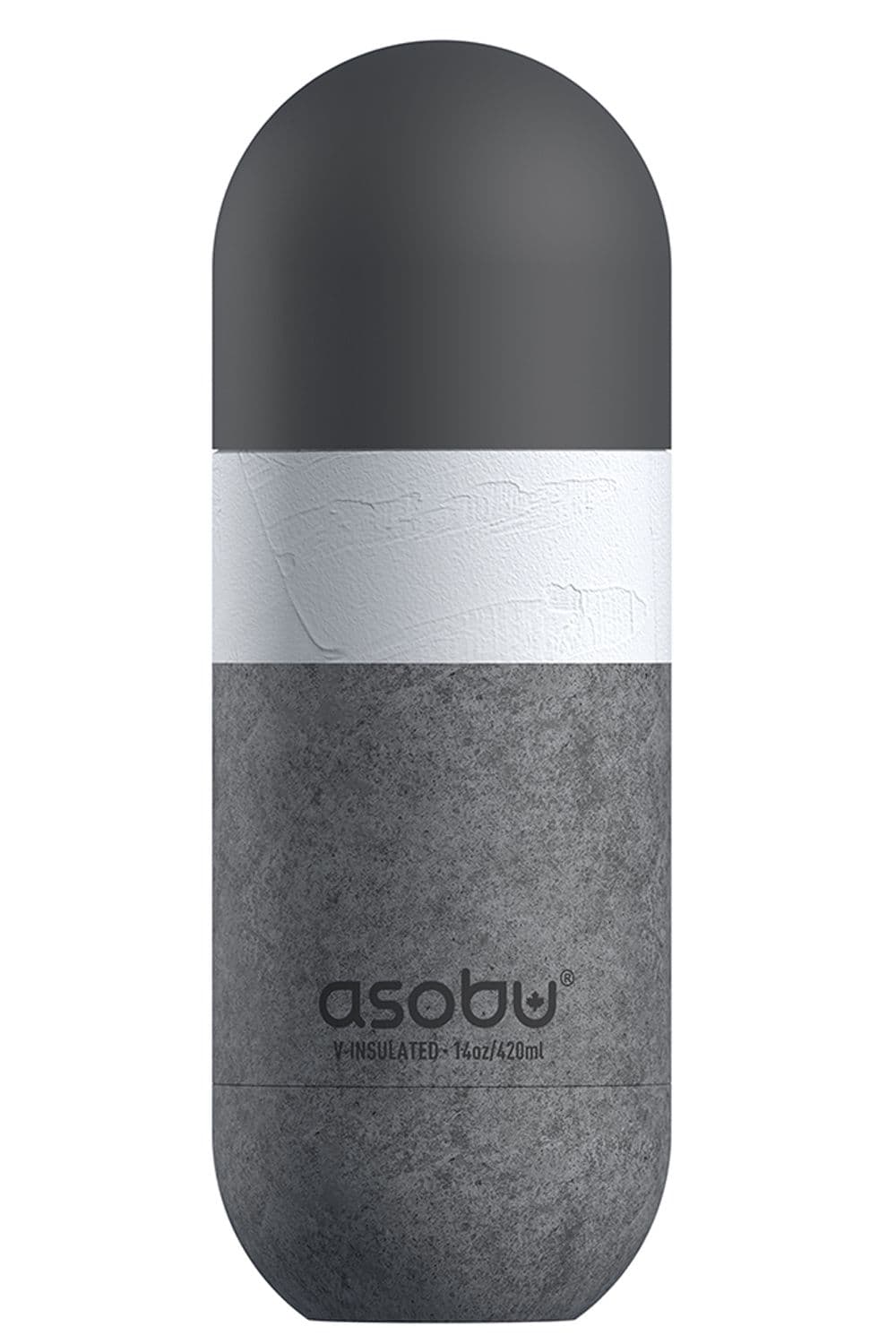Orb Stainless Steel Insulated Water Bottle Concrete