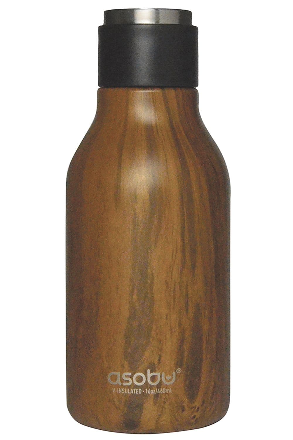 Urban Insulated & Double Walled Stainless Steel Bottle Wood
