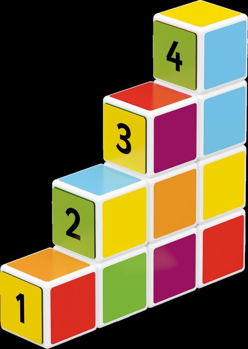 Magicube Maths Building 10 Magentic Cubes
