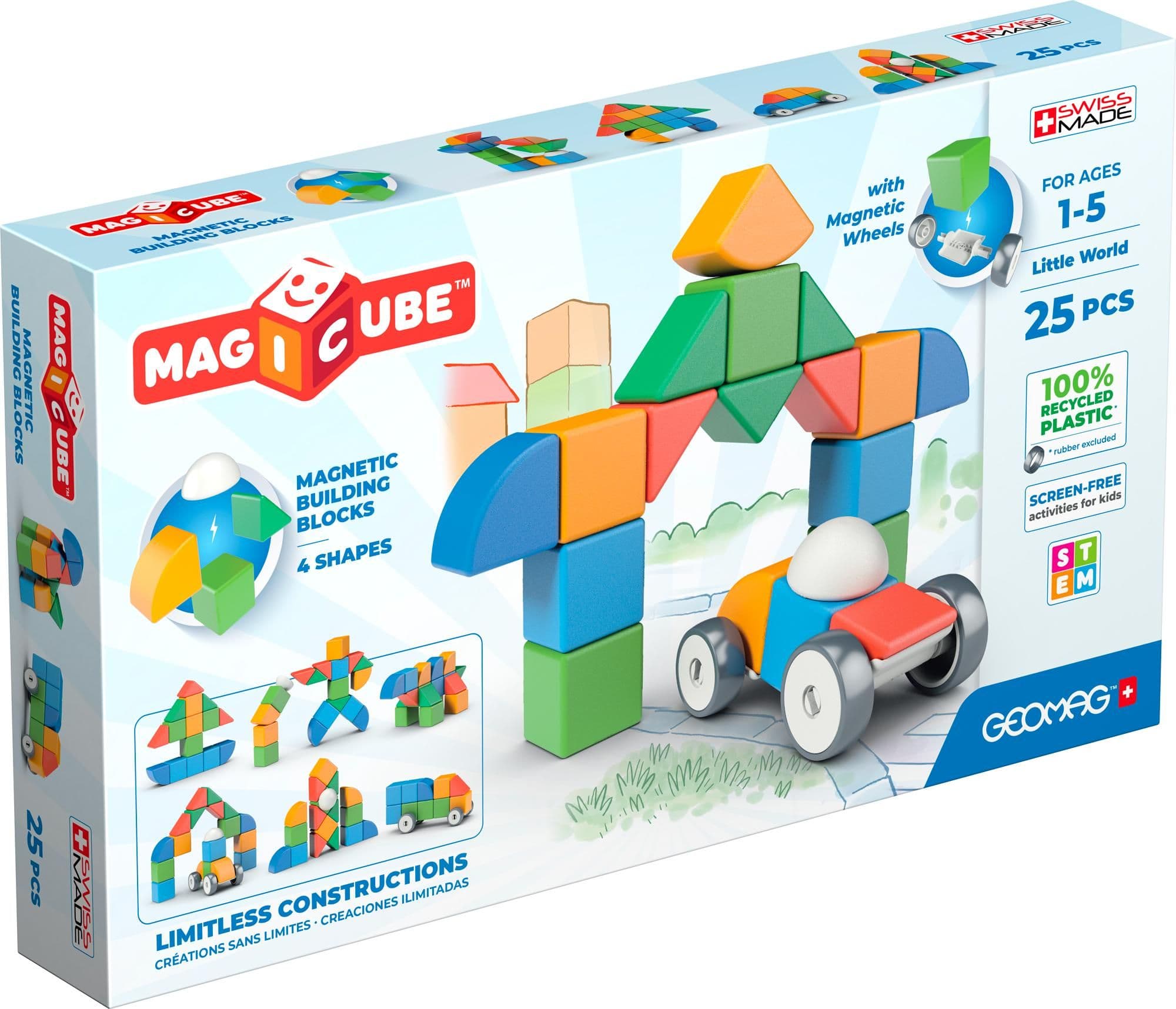 Magicube  Magnetic Shapes Little World - 25 Pieces