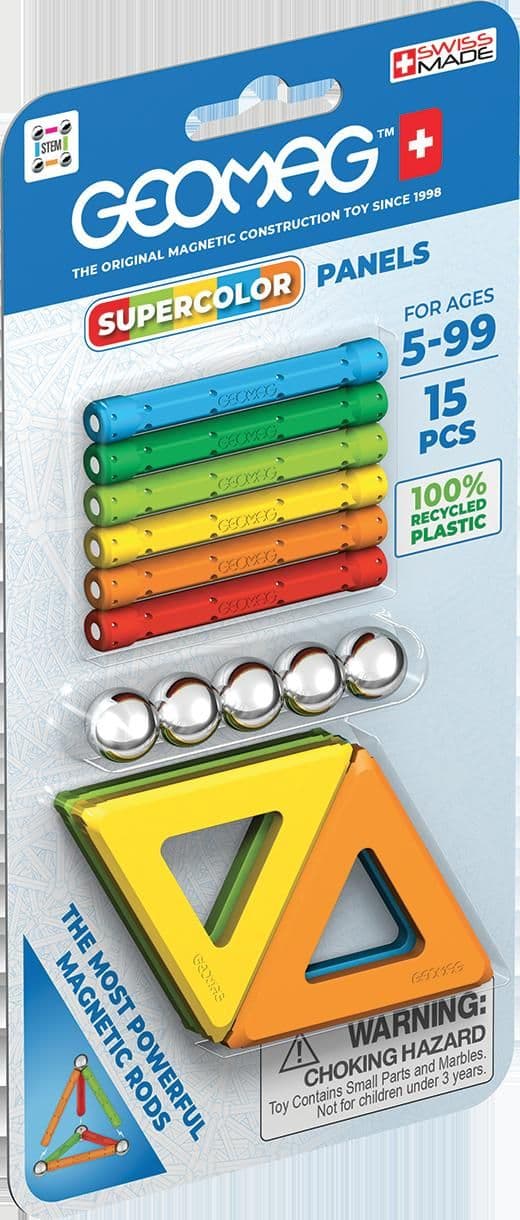 Magnetic  Supercolor - 15 Pieces