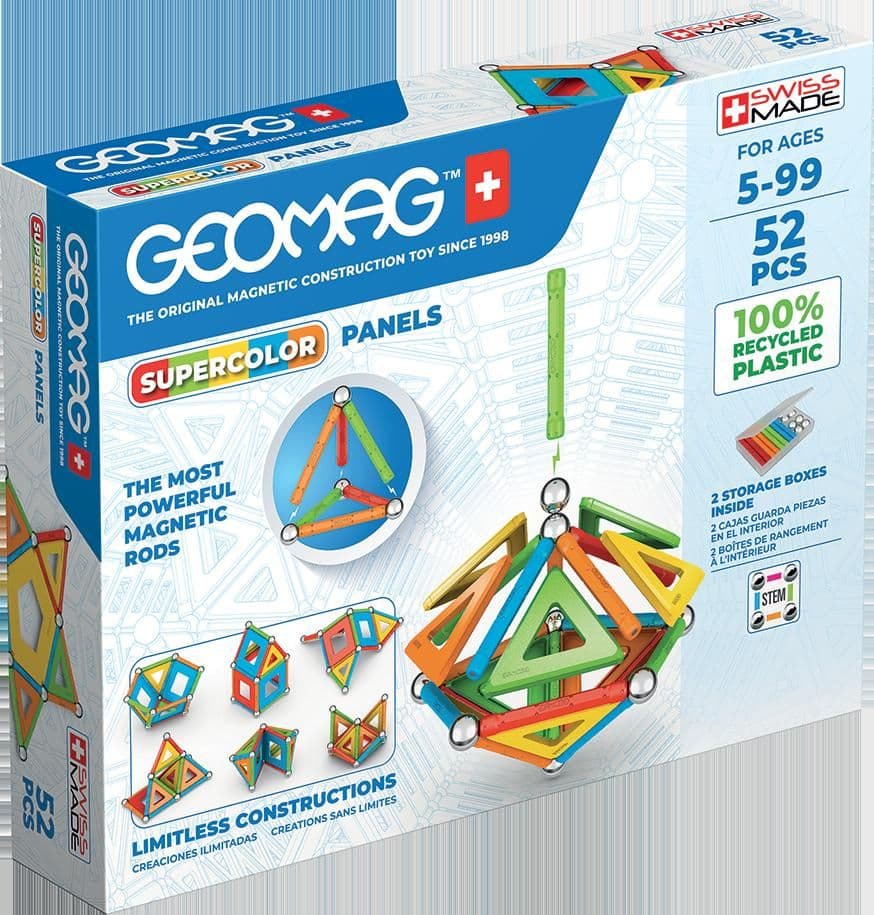 Magnetic Supercolor Panel - 52 Pieces