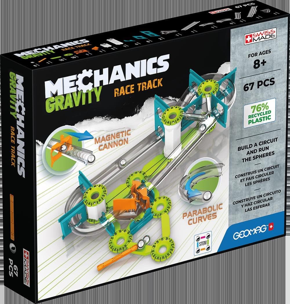 Mechanics Gravity Magnetic Race Track - 67 Pieces