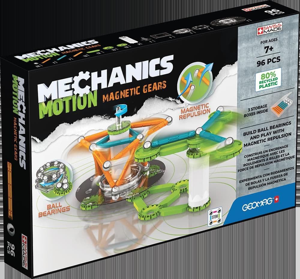 Mechanics Gravity Motion Magnetic Gears - 96 Pieces