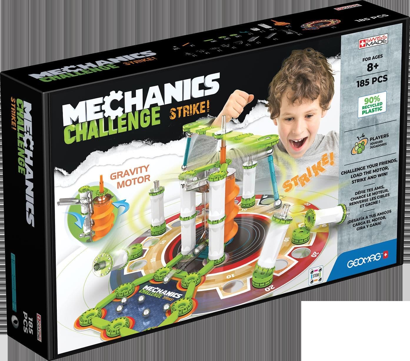 Mechanics Magnetic Challenge Strike - 185 Pieces