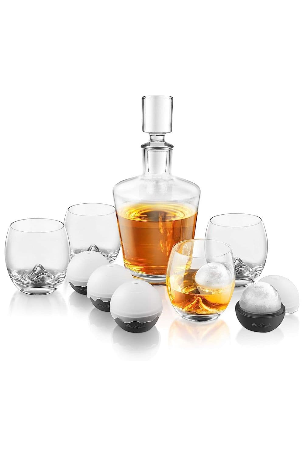 On the Rocks Glass Whisky Decanter Set