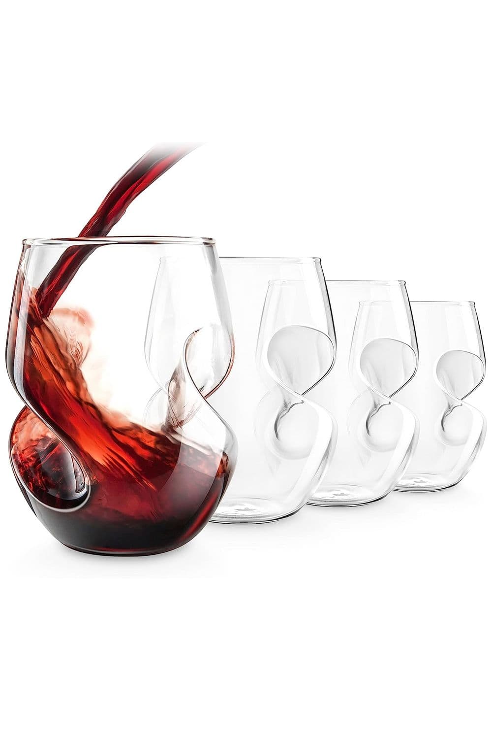 Conundrum Red Wine Glasses 473ml Set of 4 Clear