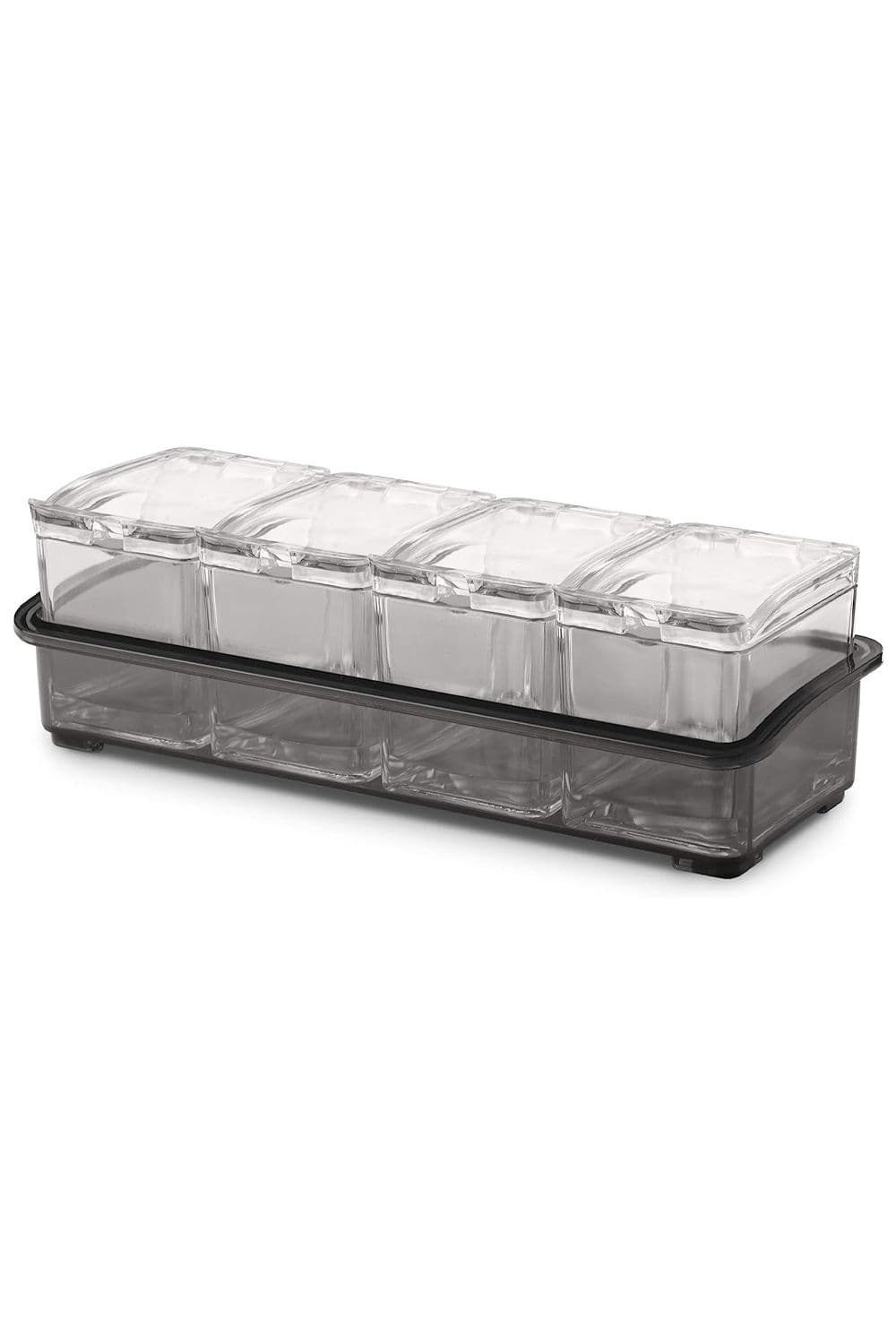 5 Piece Garnish Bar Caddy Clear