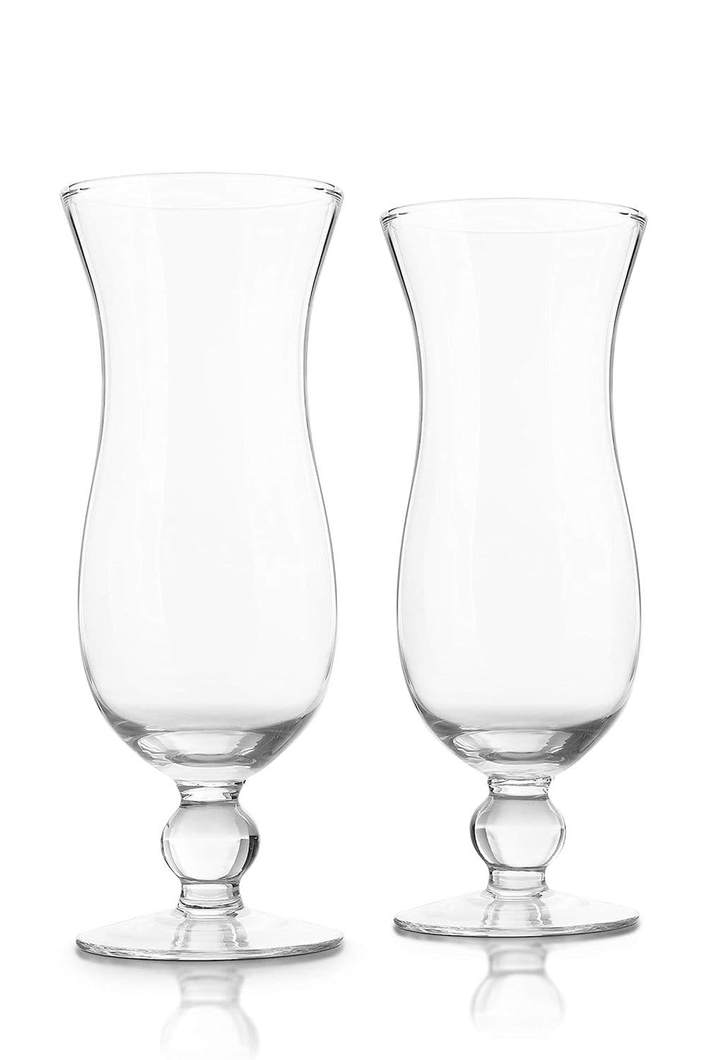 Hurricane Cocktail Glasses Set of 2 Clear