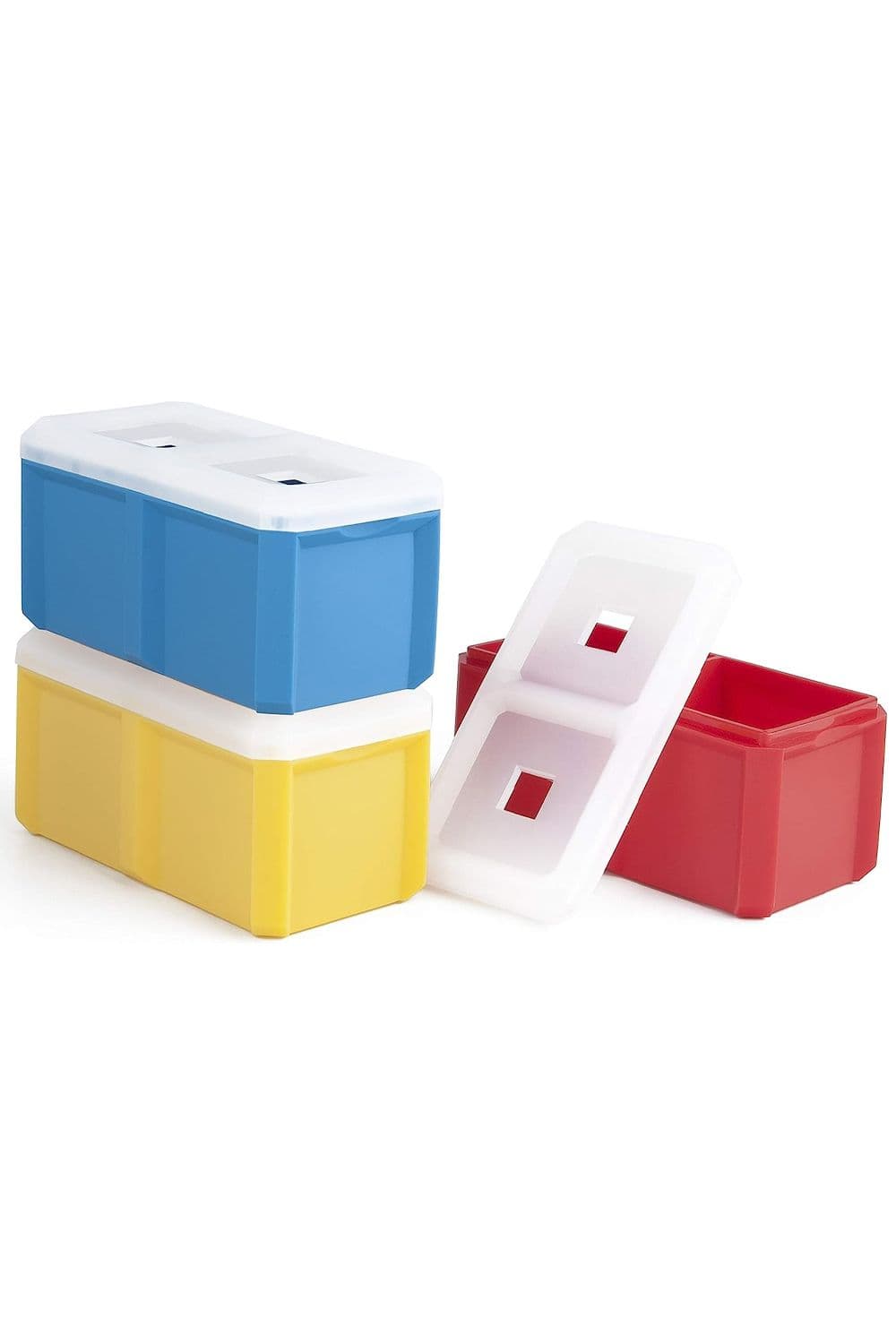 Stackable Extra Large Ice Cube Moulds Set of 3