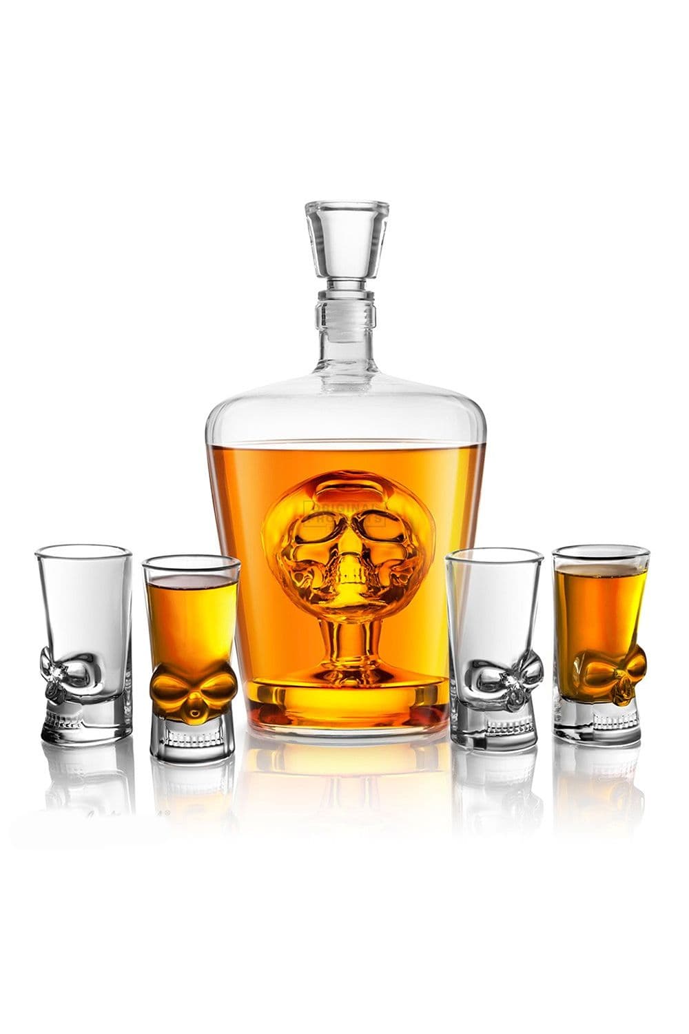 Brain Freeze Skull Decanter Set