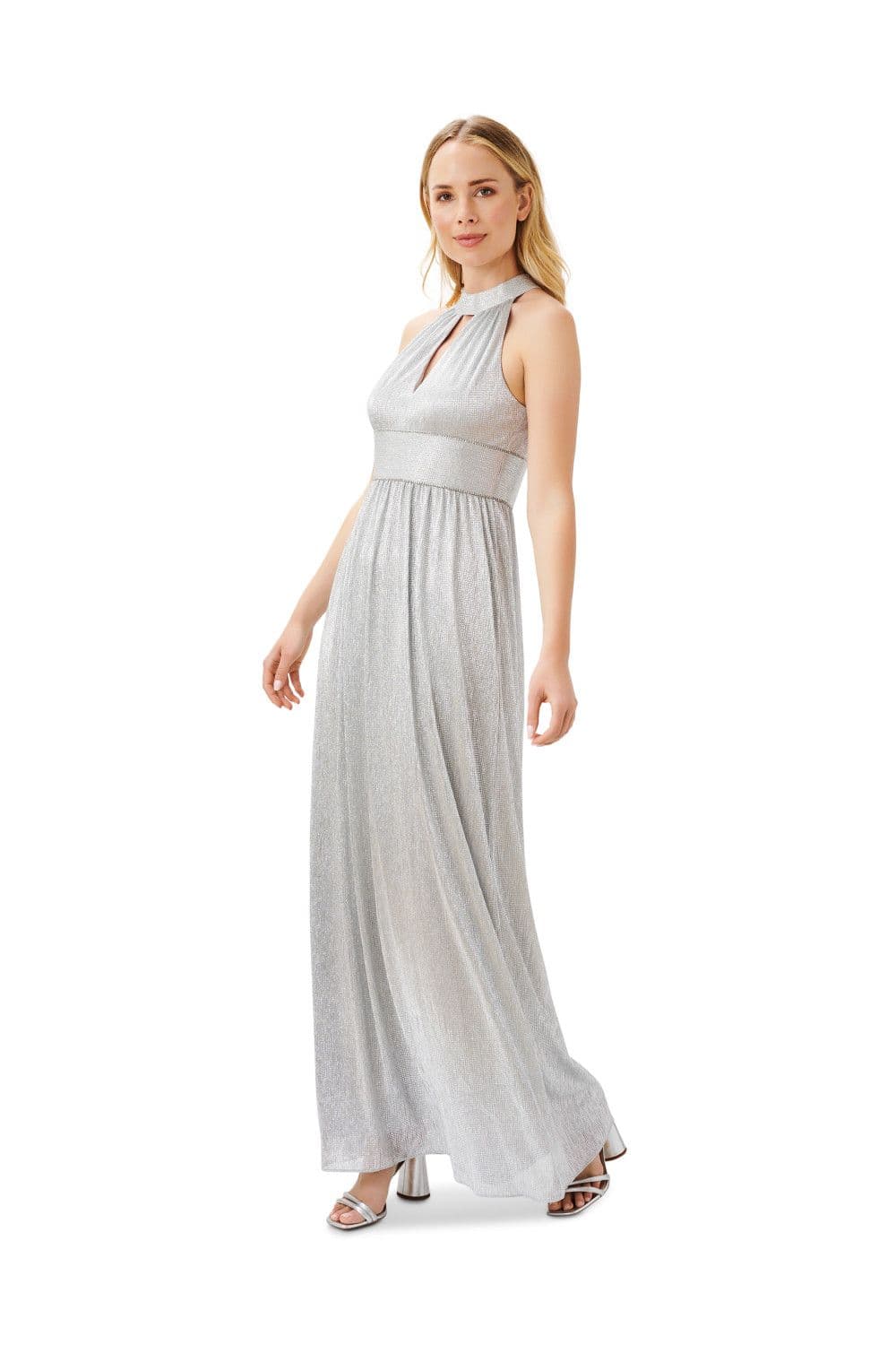 Mesh Halter Gown