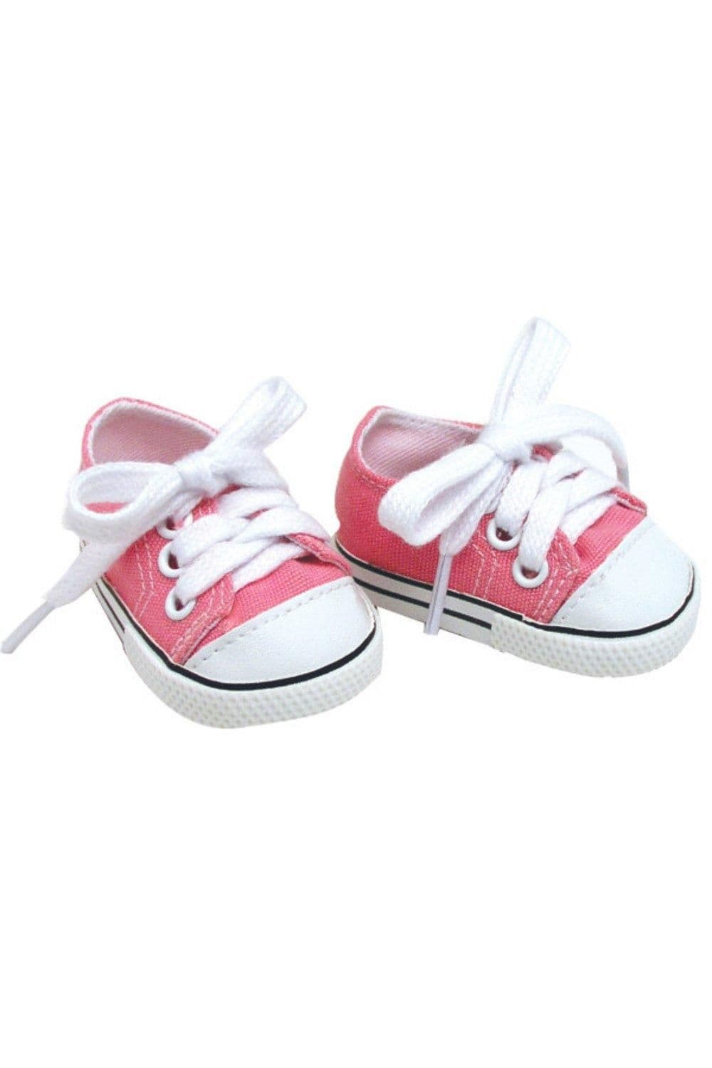 Sophias Low Top Sequin Canvas Sneakers 18” Dolls Hot Pink