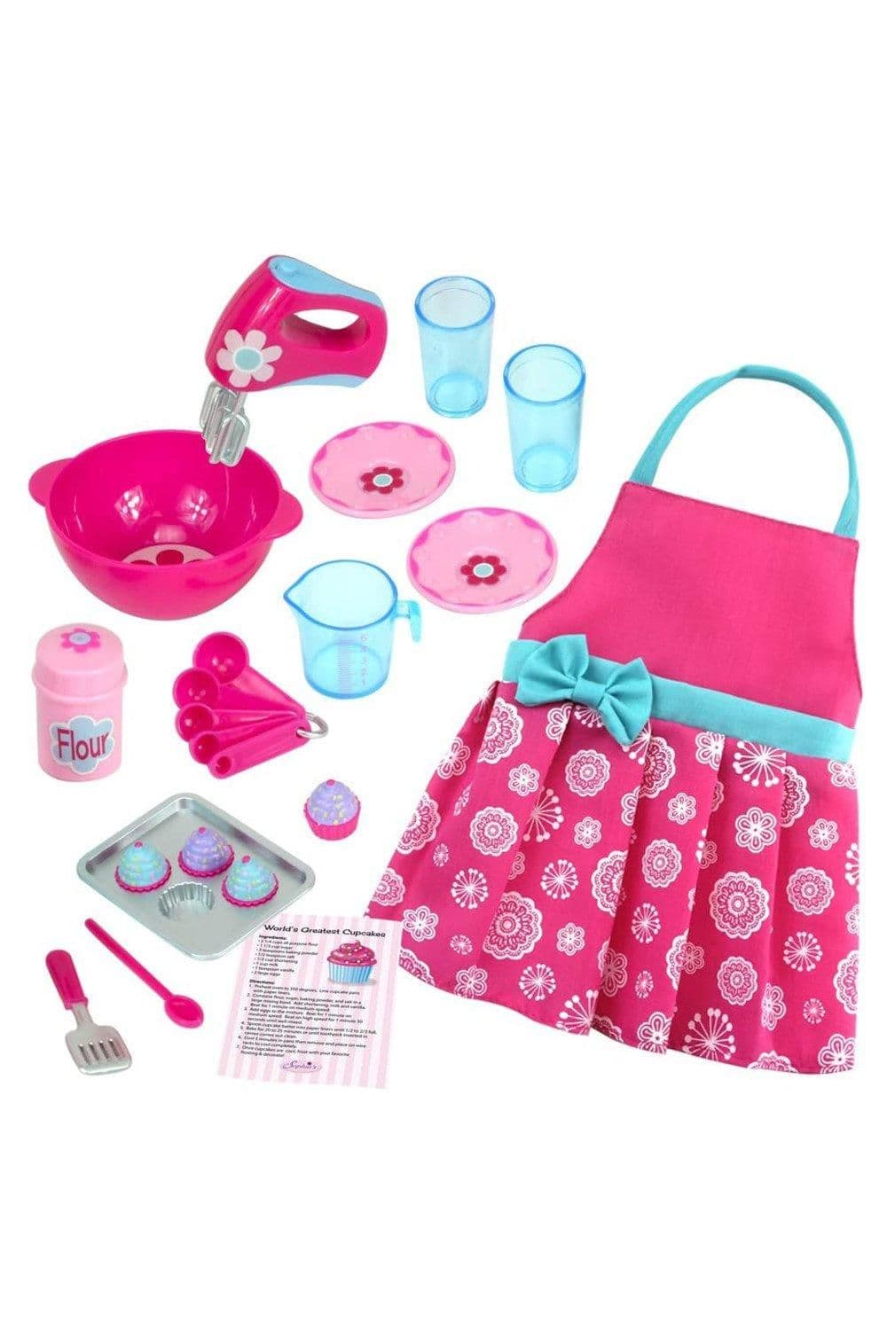Sophias Baking Apron 27 Piece Accessories Set 18" Dolls