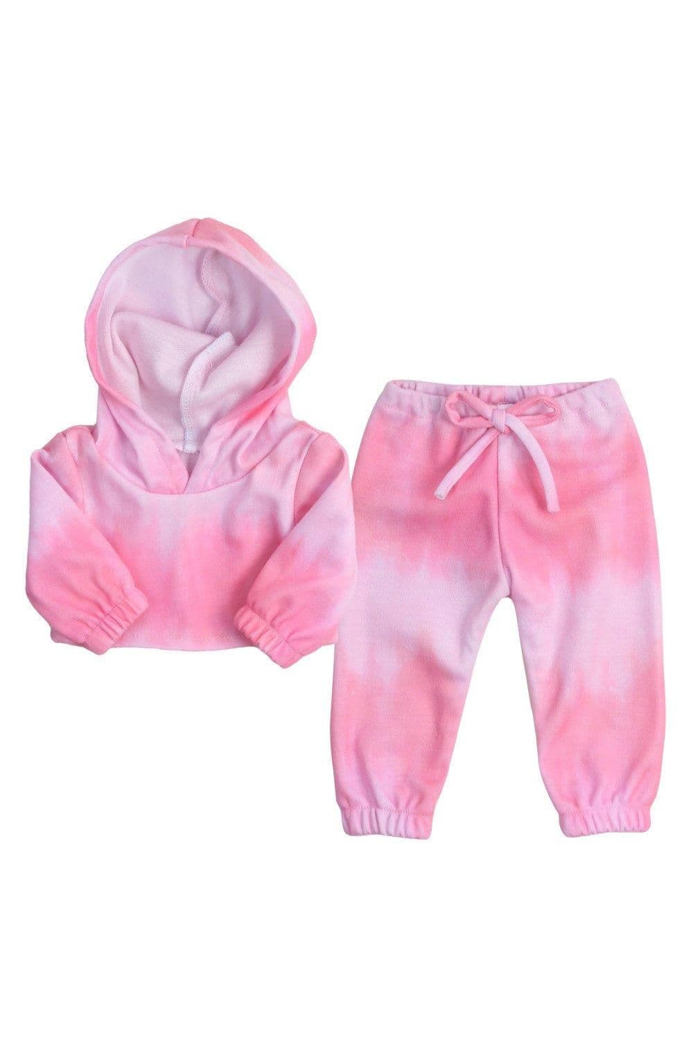 Sophias Tie Dye Crop Hoodie Sweatpants 18" Dolls