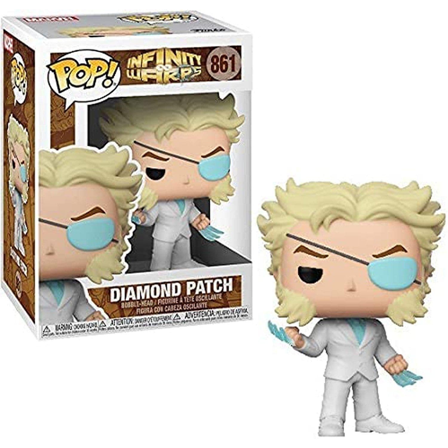 POP! Vinyl: Marvel Infinity Warps   Diamond Patch