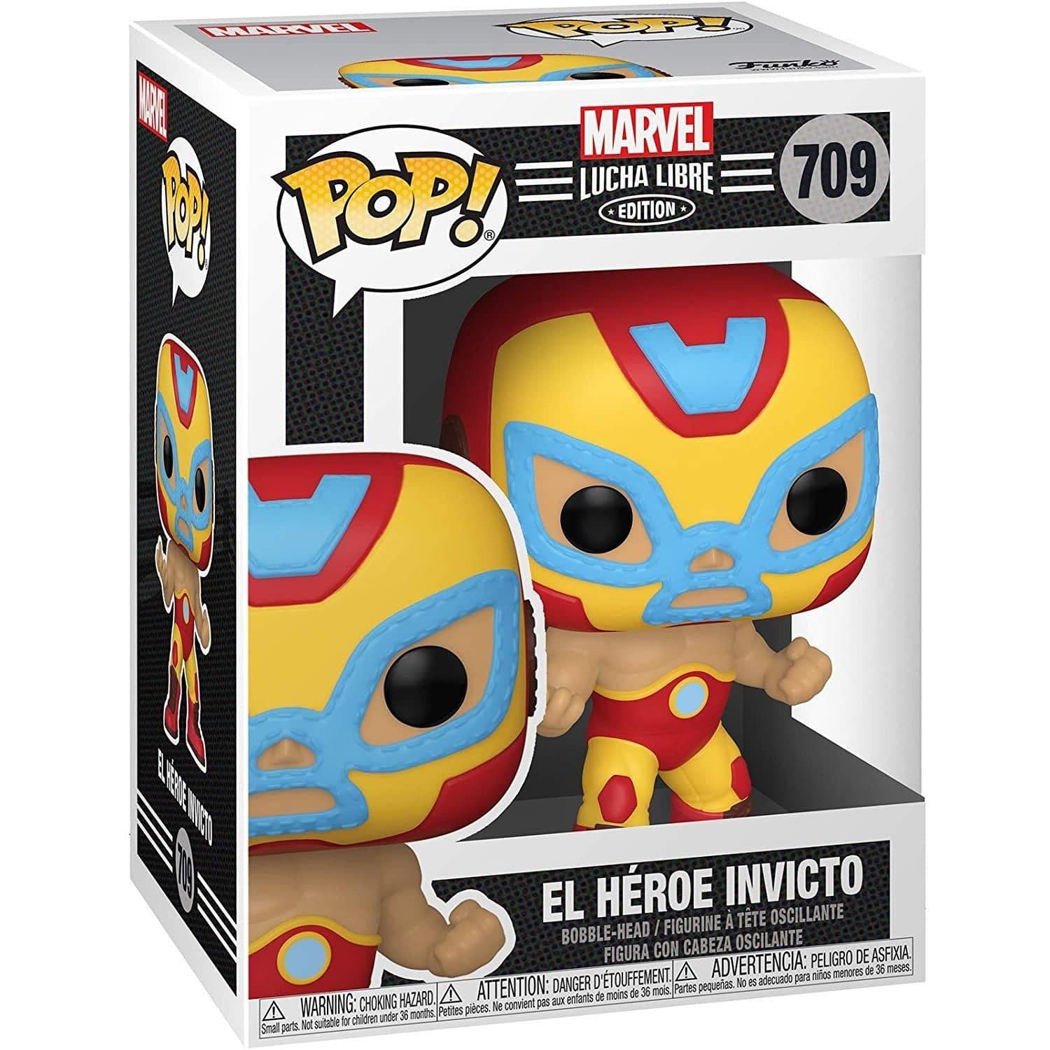 POP! Vinyl: Marvel Lucha Libre   Iron Man
