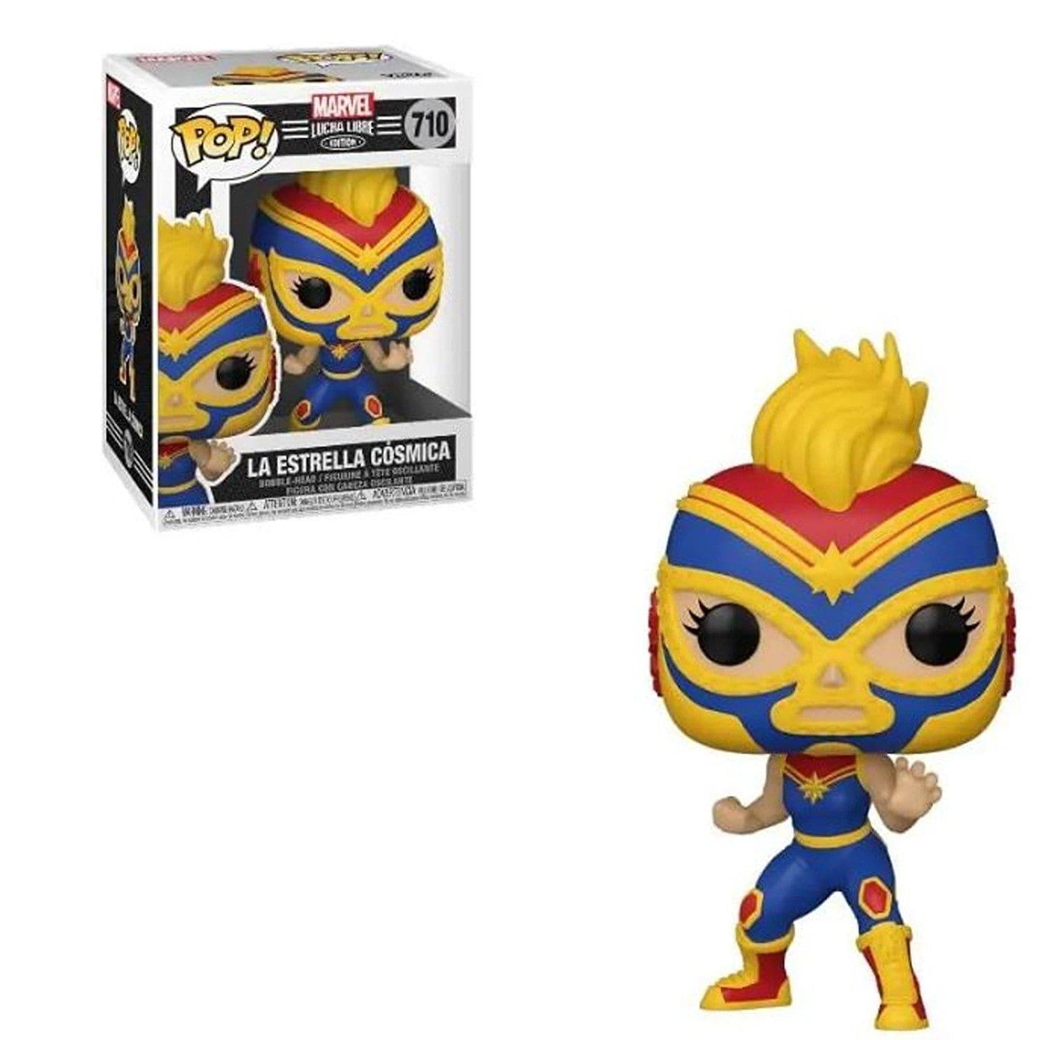 POP! Vinyl: Marvel Lucha Libre   Captain Marvel