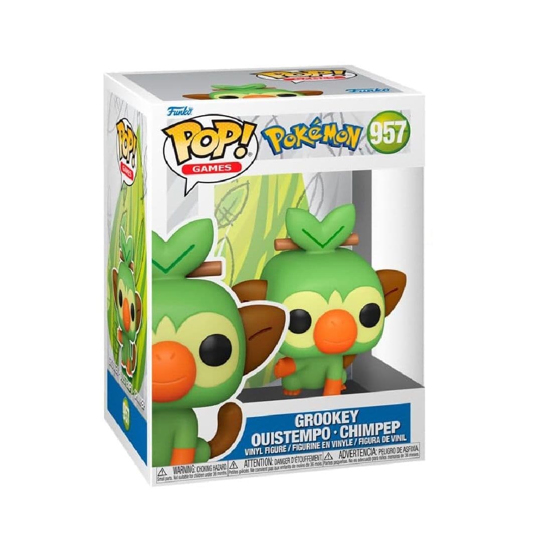 Pop Games Pokemon Grookey Figure 957