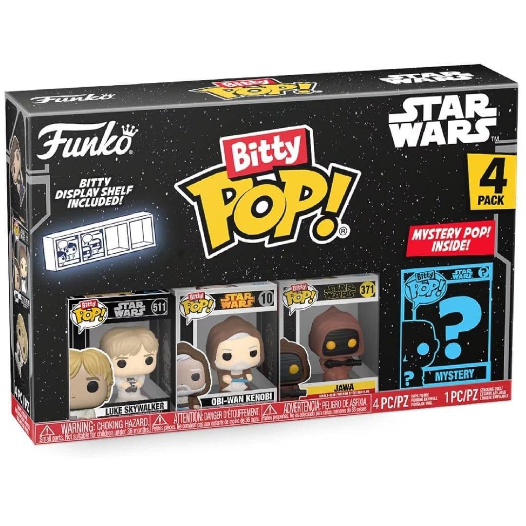Bitty Pop: Star Wars   A New Hope 4 Pack (Styles Vary)