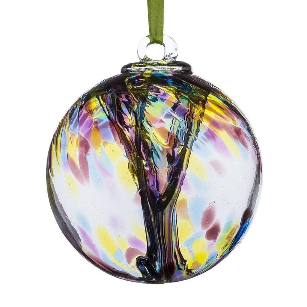 10cm Spirit Ball Purple Green &