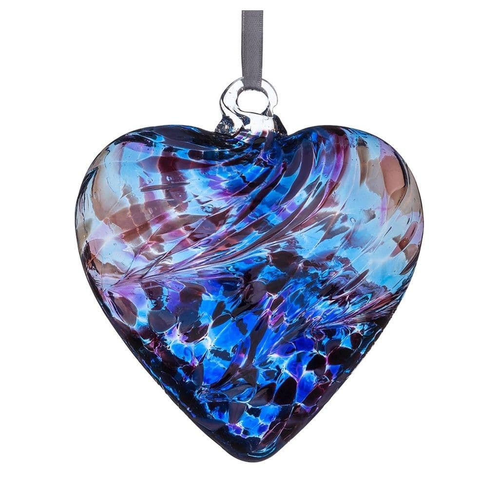 12cm Friendship Heart Purple &