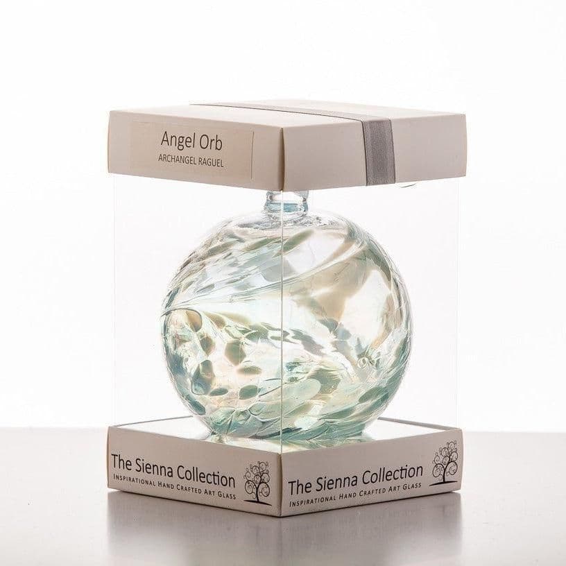 Angel Orb Archangel Raguel Aquamarine