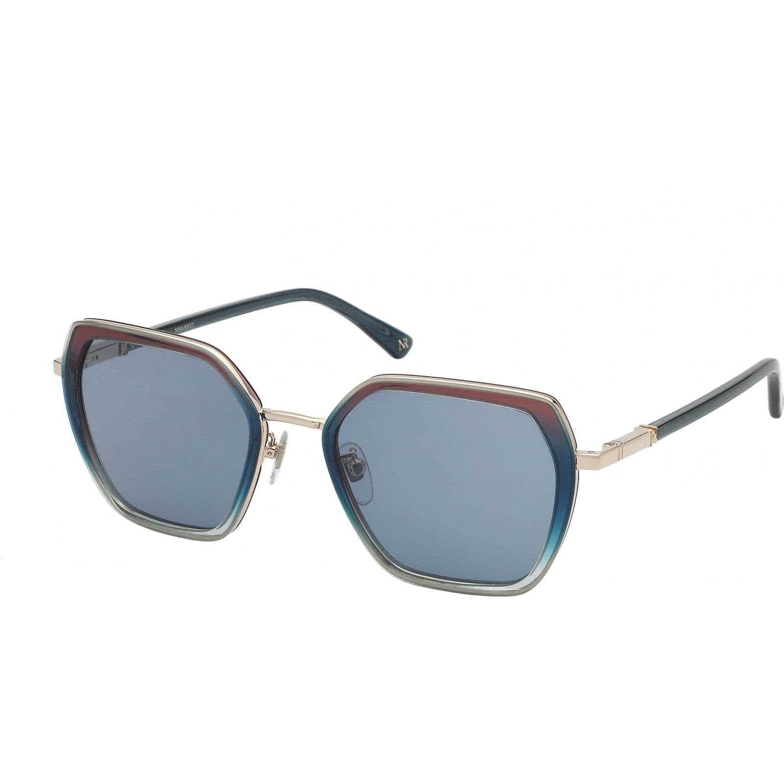 SNR3595406LH Geometric Octagonal Sunglasses