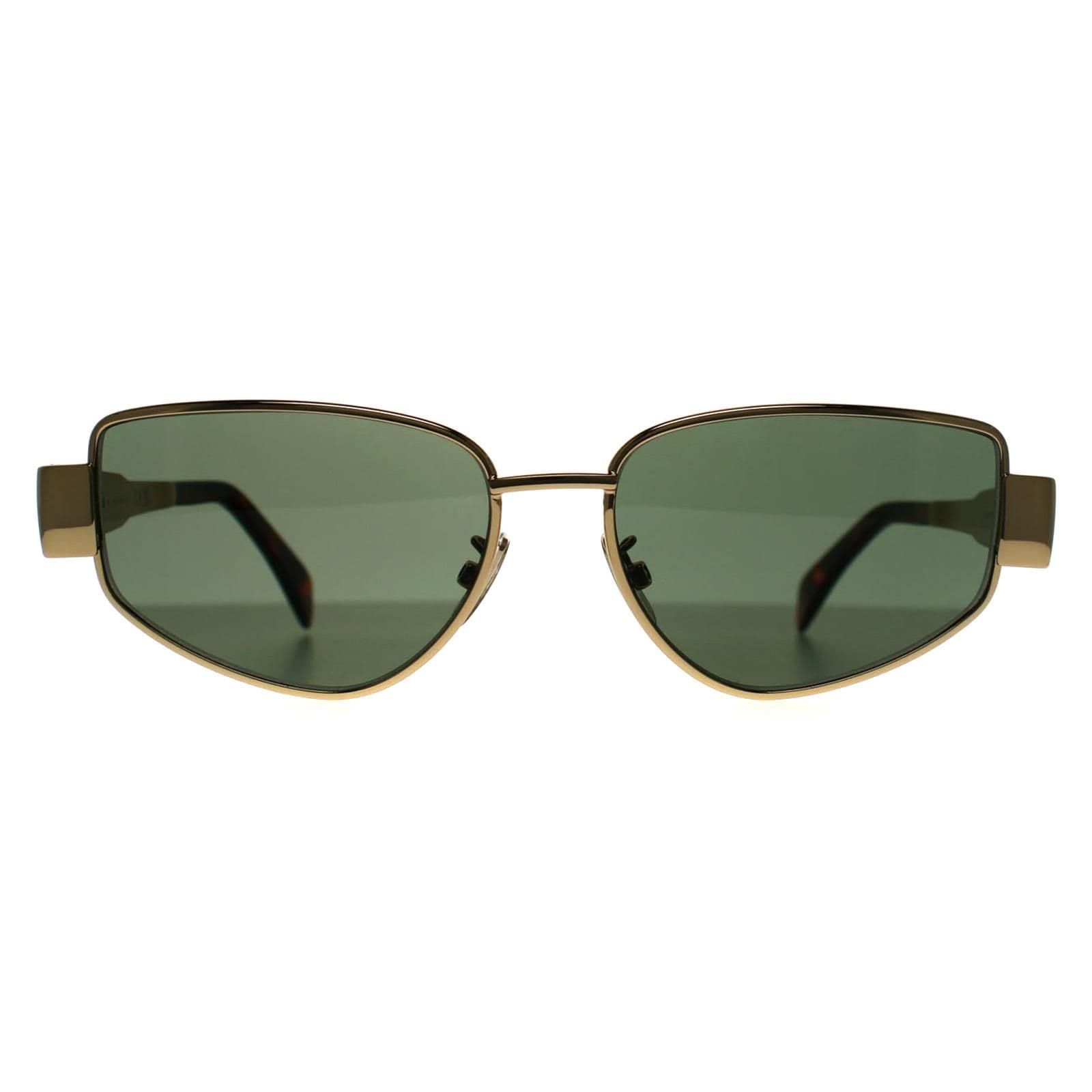 Cat Eye Shiny Endura Gold Metal Triomphe CL40293U