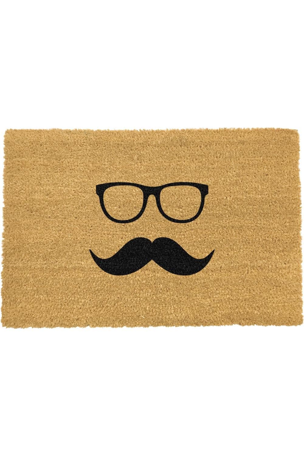 Mustache & Glasses Doormat Regular 60x40cm