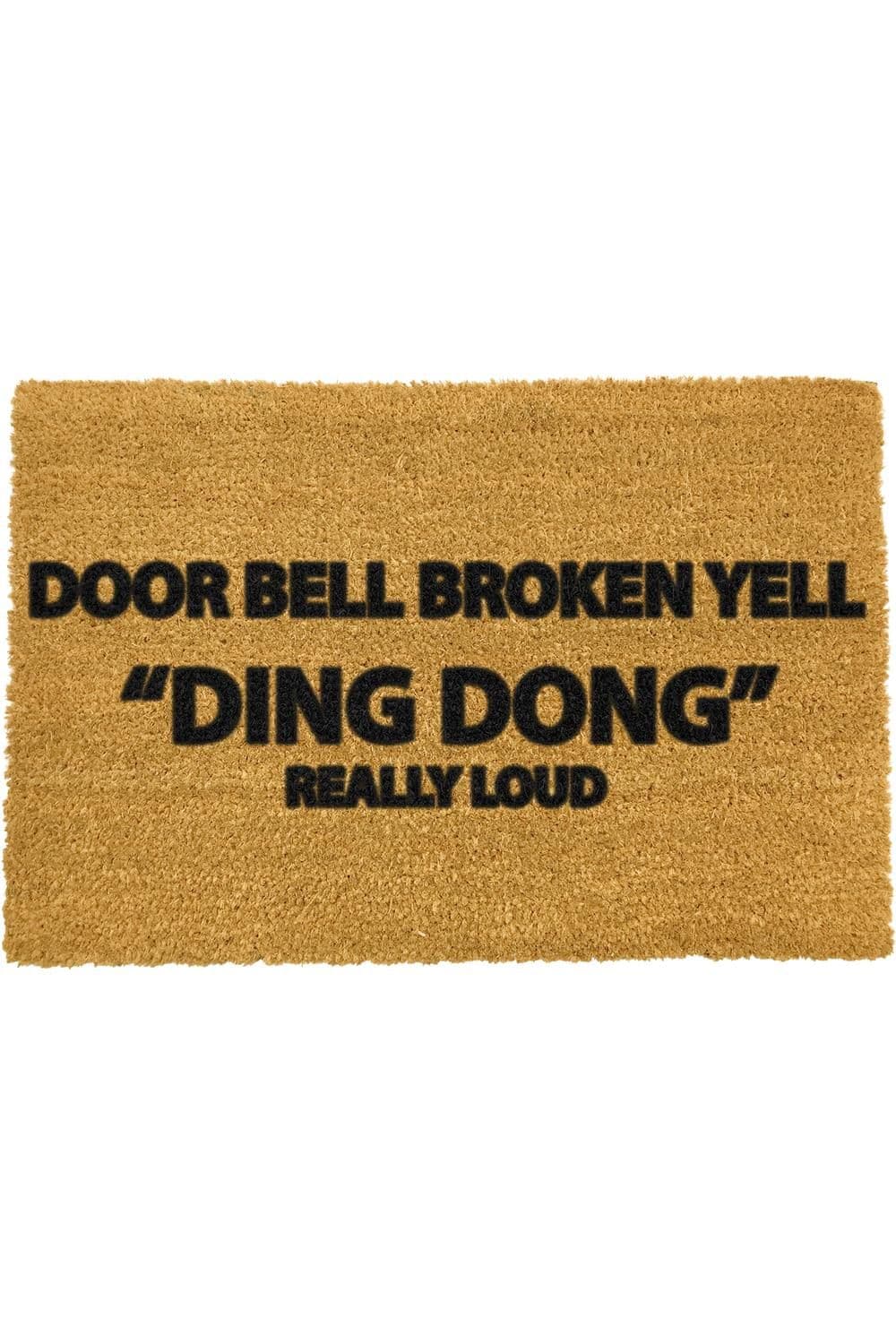 Yell Ding Dong Doormat Regular 60x40cm