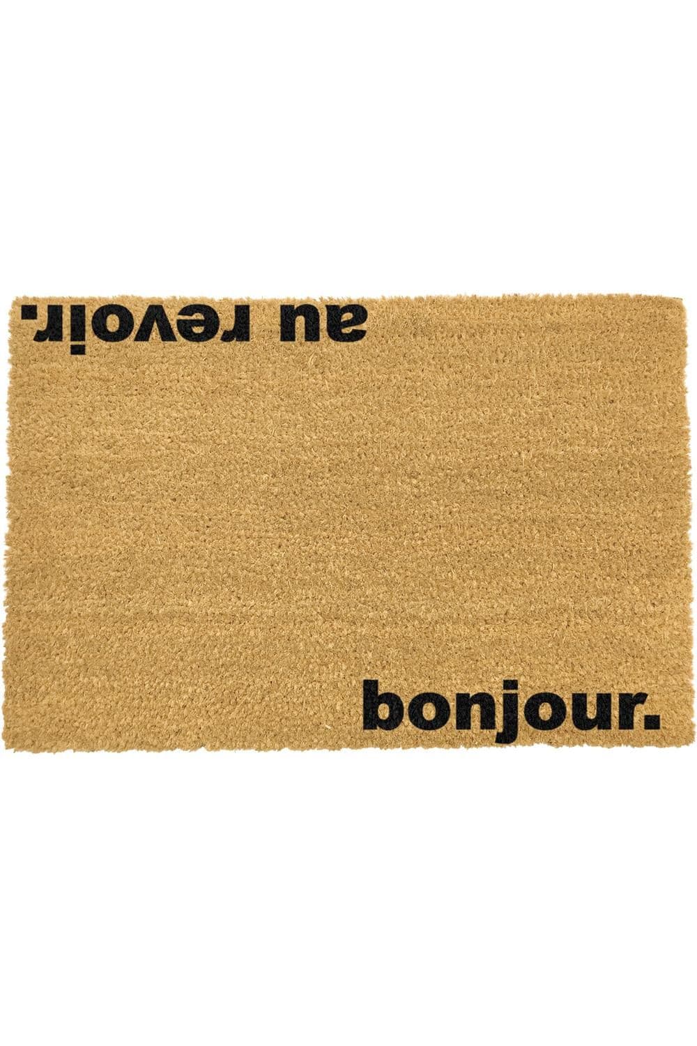 Bonjour Au Revoir Doormat Regular 60x40cm